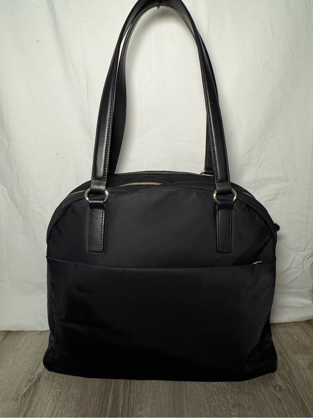 Lo & Sons O.G. 2 Large Laptop Travel Tote Bag Black Lavender